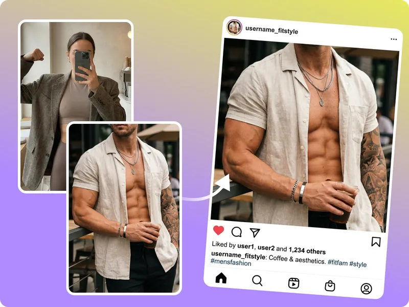 Muscle up for socials