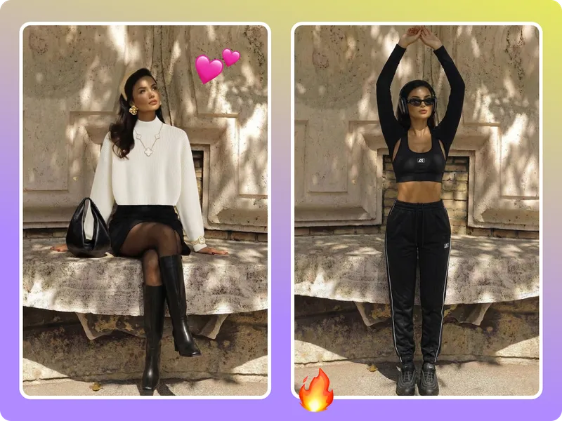 Outfit builder fast generation