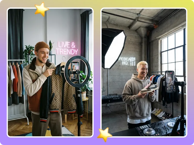 Story-focused expression change